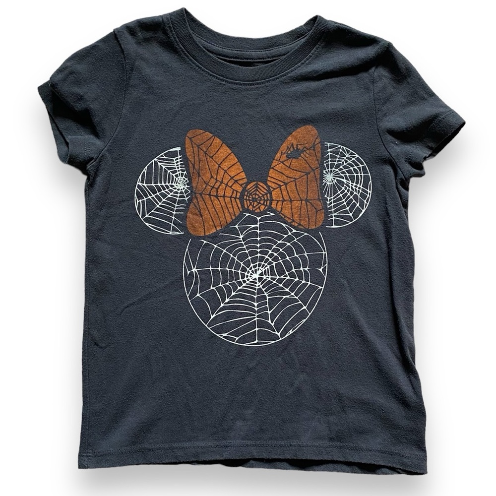 3/$15 or 4/$19 Halloween Glow In The Dark Minnie Mouse Disney Shirt Sz XSmall 5